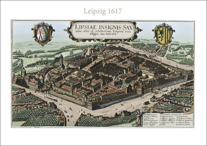 Historisches Leipzig 1617