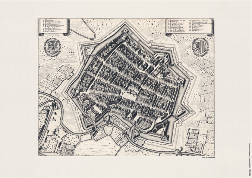 Historisches Leipzig 1650