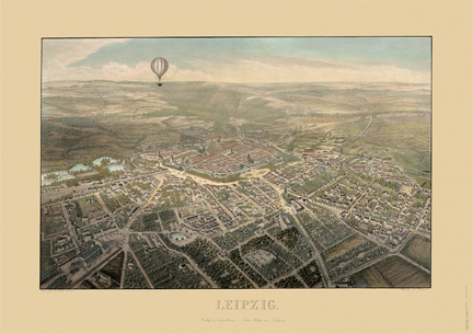 Historisches Leipzig 1850